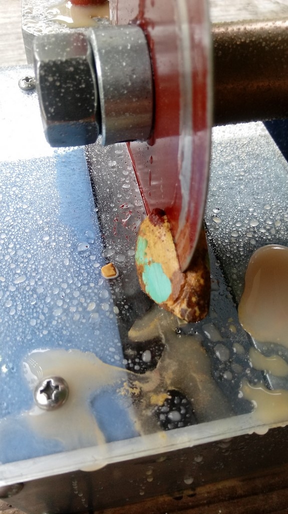 Cutting California Turquoise ( untreated )